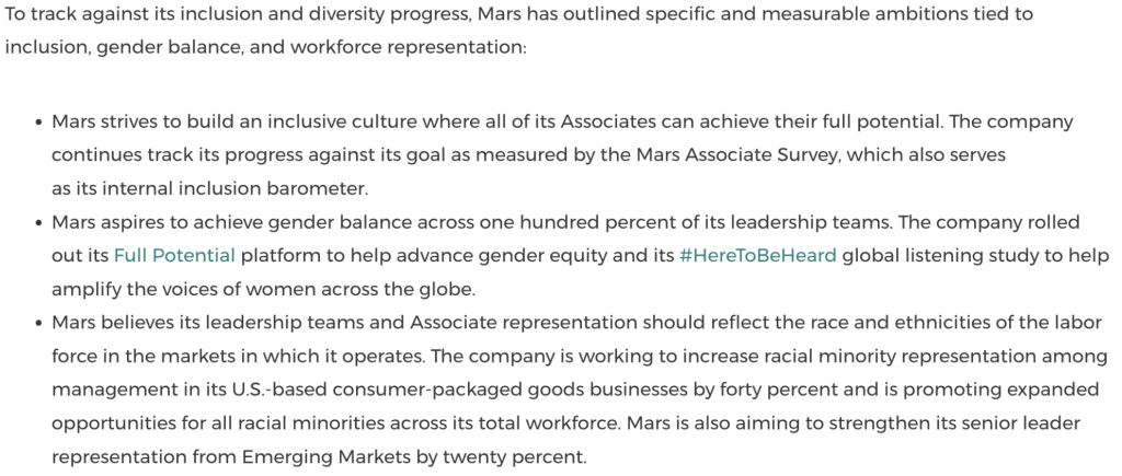 Legal Requirements  Mars, Incorporated